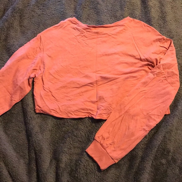 “Girl clique” long sleeve crop top - Picture 2 of 3